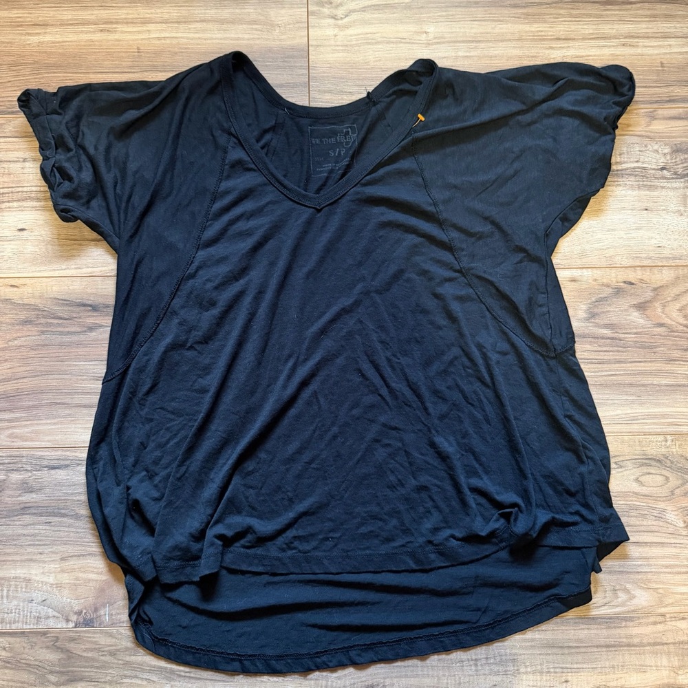We The Free Black Short Sleeve Tee